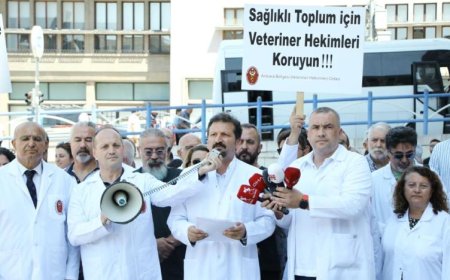VETERİNER HEKİMLER ŞİDDETE KARŞI BİR GÜN İŞ BIRAKTI
