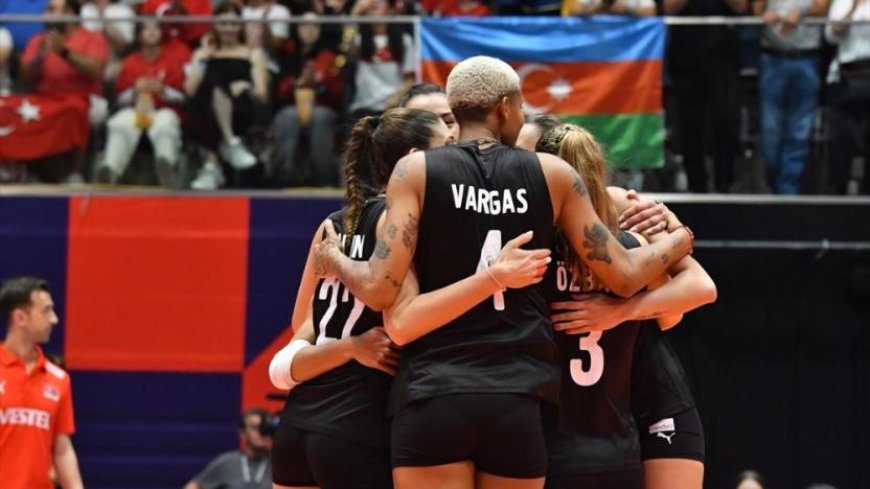 A MİLLİ KADIN VOLEYBOL TAKIMI İKİNCİ MAÇINI DA KAZANDI