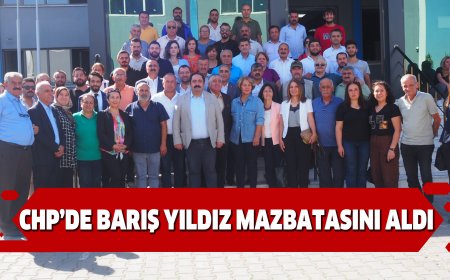CHP’de Barış Yıldız Mazbatasını Aldı