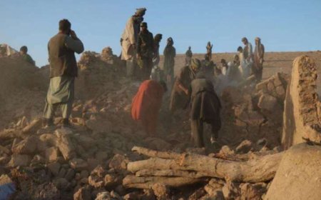 Afganistan'da 6.3 büyüklüğünde deprem... 215 ölü, 1000'den fazla yaralı!