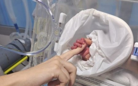 6 kişiye hayat veren anneden bebeğine son dokunuş