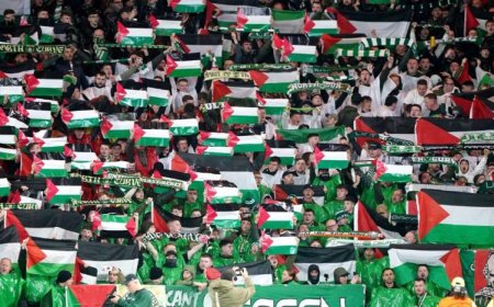 UEFA Filistin'i görmek zorunda kaldı