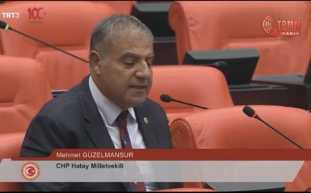 Milletvekili Mehmet GÜZELMANSUR Hatay'daki Sağlık Sorunlarına Dikkat Çekti