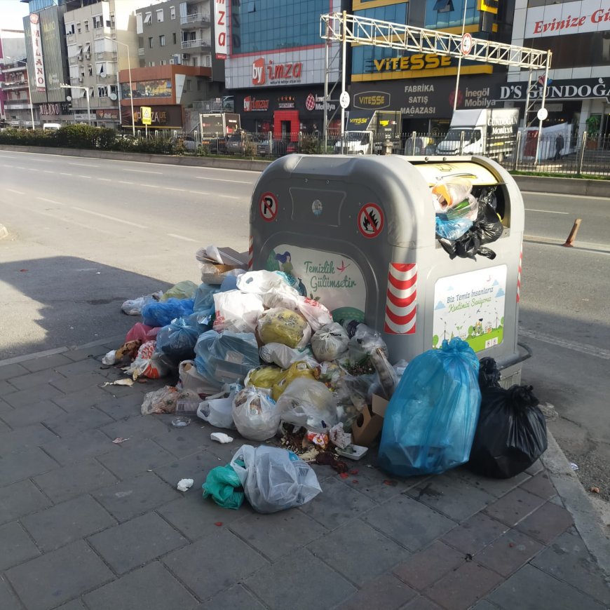 ÇİĞLİ'DE YENİDEN ÇÖP DAĞLARI MI OLUŞUYOR?