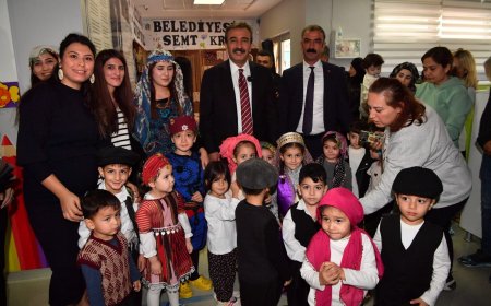 Çocuklardan yerli malı haftası etkinliği