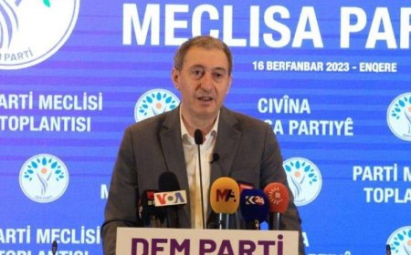 DEM Parti Eş Genel Başkanı Bakırhan: Kimsenin ilk yardım çantası değiliz