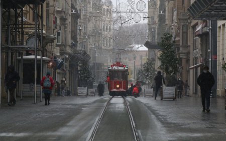 İstanbul'a kar geliyor