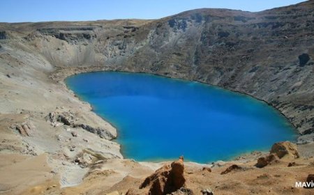 Malatya’nın ortasında mavi cennet