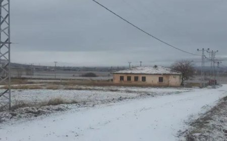 Doğanşehir Beyaza Büründü!