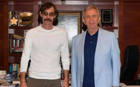 Erdal Beşikçioğlu, Mansur Yavaş'ı ziyaret ediyor