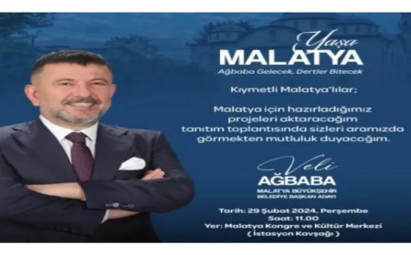 Malatya'da CHP'nin vizyonu: Yarın sürprizlere hazır olun