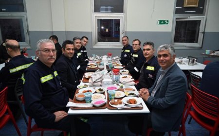 İSDEMİR'DE BİRLİK VE BERABERLİK İFTARI