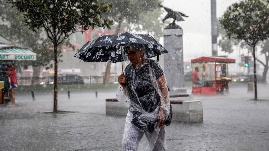 AKOM'dan İstanbul için sağanak uyarısı: Sıcaklıklar düşüyor