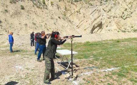 Nallıhan'da Atış Turnuvasında  Kadın Avcılar Derece Yaptı