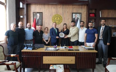 Her Nota Bir Umut Proje Yürütme Ekibi, Ali Tosun’u Ziyaret Etti