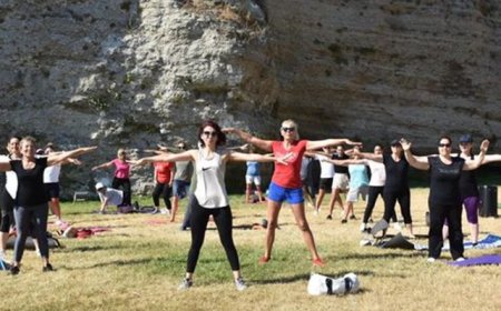 Gelibolu belediyesinin Aerobik kursları başladı
