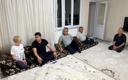 Müdür Yılmaz, LGS il birincisini, evinde ziyaret etti