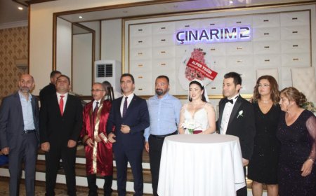 Sancaktepe’nin Genç Muhtarı Cansu Akdağ, Komiser Ahmet Binboğa ile Dünya Evine Girdi