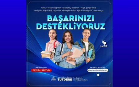 Adıyaman Belediyesi’nin Üniversite Burs Başvuruları Başlıyor