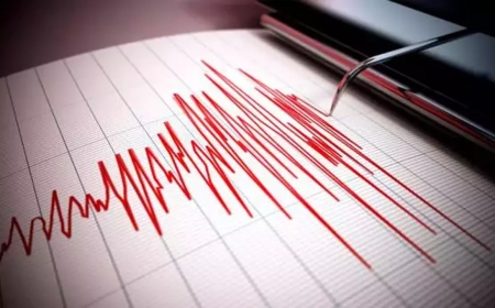 Elazığ'da 4,9 büyüklüğünde deprem meydana geldi