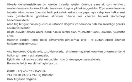 TÜRKİYE FAŞİZME TESLİM OLMUYACAK...