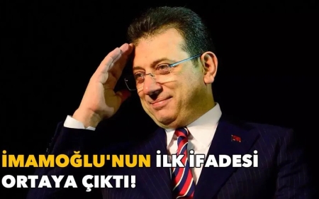 İmamoğlu'nun ilk İfadesi ortaya çıktı: Soruşturma karalamaya ve suç üretmeye yönelik!