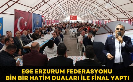 ERZURUM'UN BİNBİR HATİM GELENEĞİ İZMİR'DE YAŞATILMAYA DEVAM EDİYOR