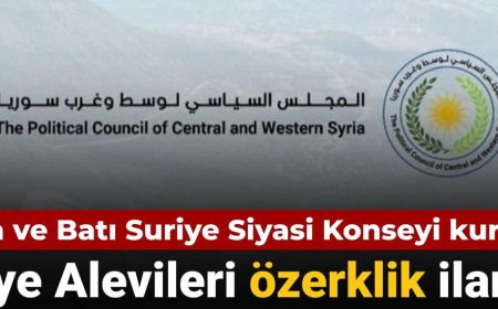 Suriye’de Alevilerden Tarihi Adım Orta ve Batı Suriye Siyasi Konseyi Kuruldu