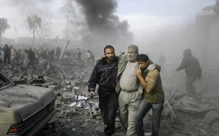 Gazze İçin Kara Gün İsrail Topyekün İşgale Başladı