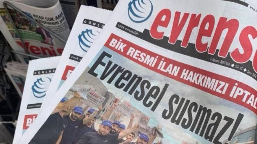Evrensel Gazetesi İzmir Bürosuna Silahlı Saldırı