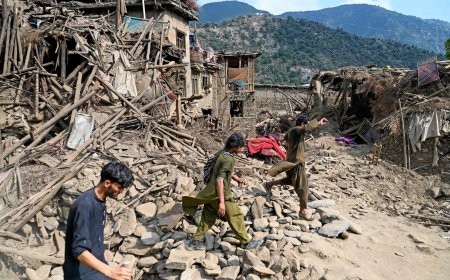 Afganistan’da Yıkıcı Deprem  Can Kaybı Bini Aştı