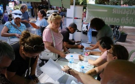 Eskişehir’de Siyanürlü Altın Madenine Karşı İmza Kampanyası  Yağma ve Talan Projesi