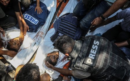 Gazze’de Basın Katliamı İsrail, Ağustos’ta 15 Gazeteciyi Öldürdü