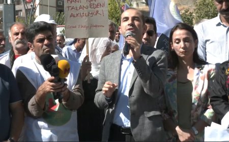 Şırnak’ta Ekokırıma ve Doğa Talanına Karşı DEM Parti Önclüğünde Yürüyüş