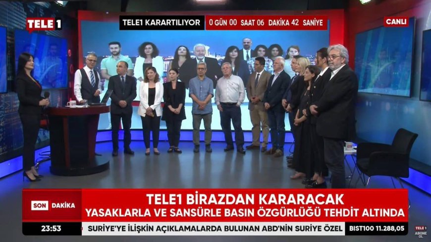 RTÜK’ten TELE1’e Sansür Gibi Ceza 5 Gün Ekran Karartma