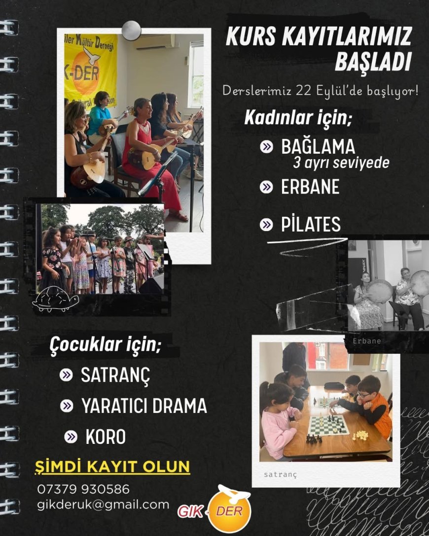 Gik-Der’de Kültür ve Sanat Dolu Yeni Dönem Başlıyor