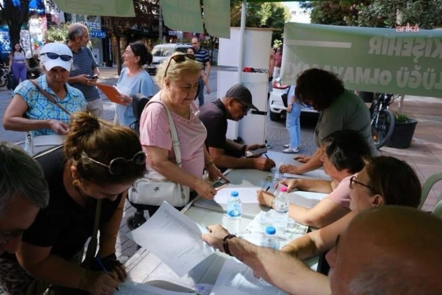 Eskişehir’de Siyanürlü Altın Madenine Karşı İmza Kampanyası Yağma ve Talan Projesi