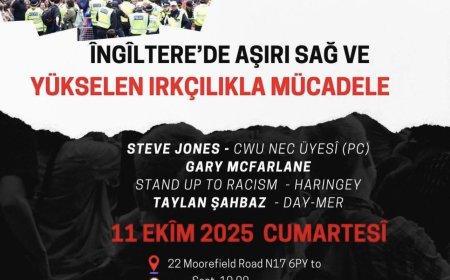İngiltere’de Aşırı Sağ ve Yükselen Irkçılığa Karşı Day-Mer’den Mücadele Çağrısı