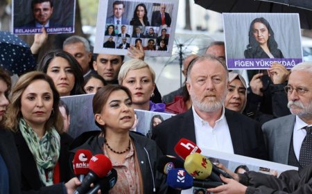 DEM Parti’den Adalet Bakanlığı Önünde AİHM Tepkisi Bu Bir İntikam Davasıdır