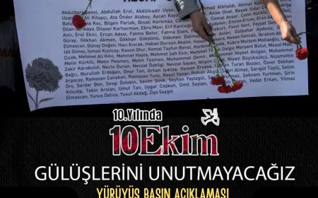 10 Ekim’in 10. Yılında Malatya’da Anma “Gülüşlerini Unutmayacağız