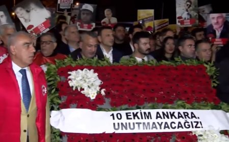 10 Ekim Ankara Gar Katliamı’nda yaşamını yitirenler İstanbul’da anıldı  “Cezasızlık utançtır, insanlık suçudur