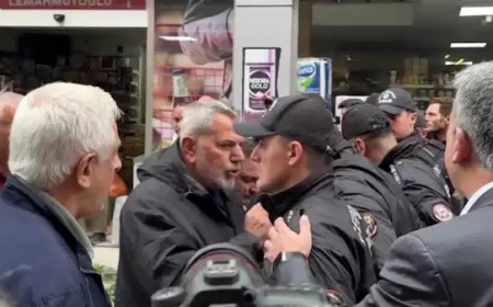 Fındıklı’da 10 Ekim Anmasında Gerginlik “Bu halka bu yolu kapatamazsınız