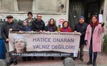 İzmir’de Hatice Onaran İçin Adalet Çağrısı Hasta Mahpuslar Ölüyor, Susma, Suça Ortak Olma