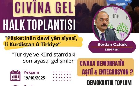 Londra’da Kürt Toplumu “Civîna Gel”de Buluşuyor Siyaset, Barış ve Demokratik Toplum Konuşulacak