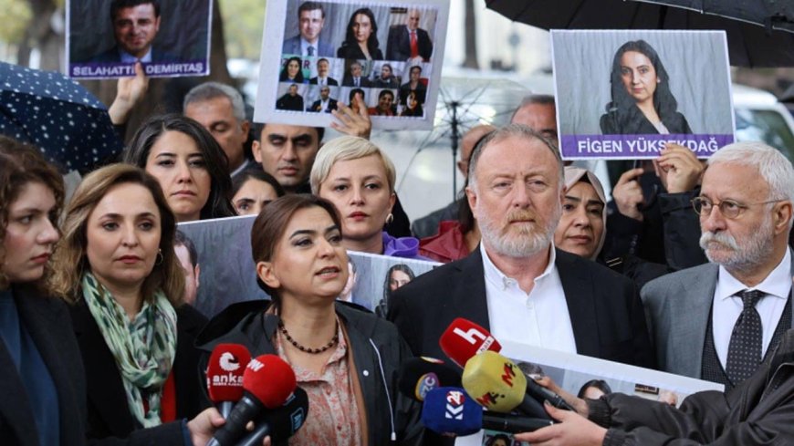 DEM Parti’den Adalet Bakanlığı Önünde AİHM Tepkisi Bu Bir İntikam Davasıdır