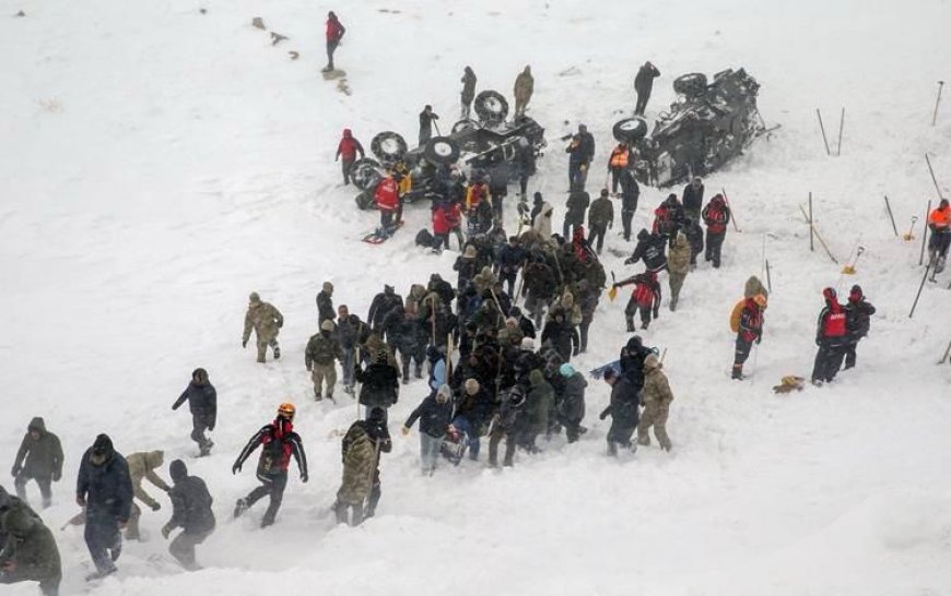 Van’da Çığ Kabusu Yerleşim Yerleri Tehlike Altında, 1 Kişi Hâlâ Kayıp