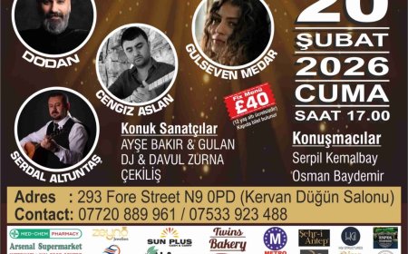 DİASPORADA KİMLİK VE HAFIZA MÜCADELESİ BRİTANYA’DA KÜRECİKLİLER DAYANIŞMA GECESİNDE BULUŞUYOR