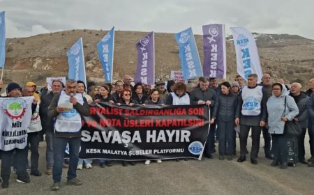 KÜRECİK’TE SERT PROTESTO NATO’DAN ÇIKILSIN, ÜSLER DERHAL KAPATILSIN