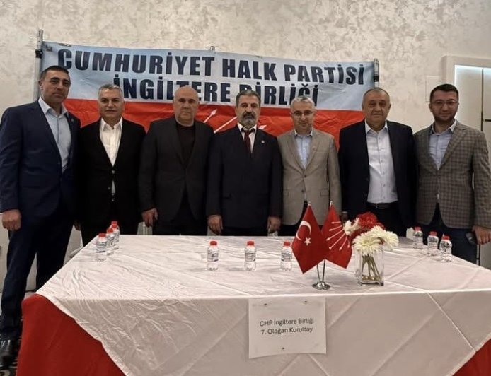 Cumhuriyet Halk Partisi İngiltere Birliği Başkanlığına Kemal Aslan Seçildi