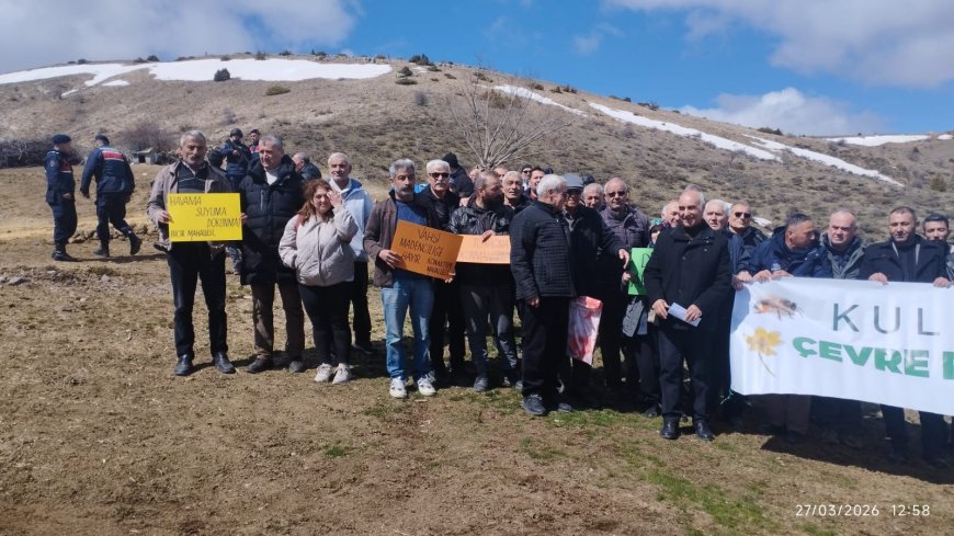 KULUNCAK’TA MADEN GERİLİMİ “SINIRLI FAALİYETTEN YOĞUN ÜRETİME” TEPKİLER YÜKSELİYOR